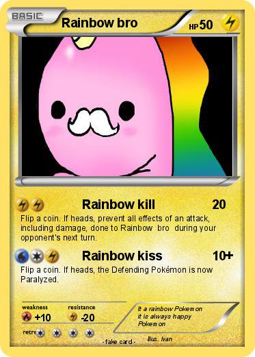 Pokemon Rainbow bro