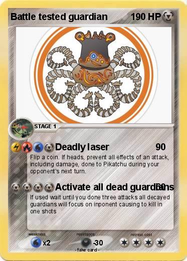 Pokemon Battle tested guardian