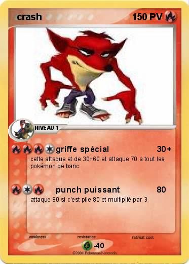 Pokemon  crash