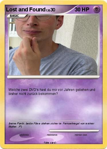 Pokemon Lost and Found