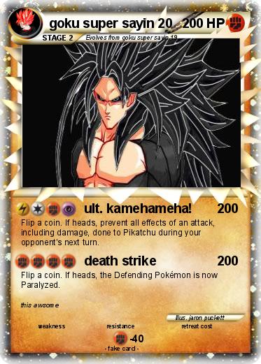 Pokemon goku super sayin 20