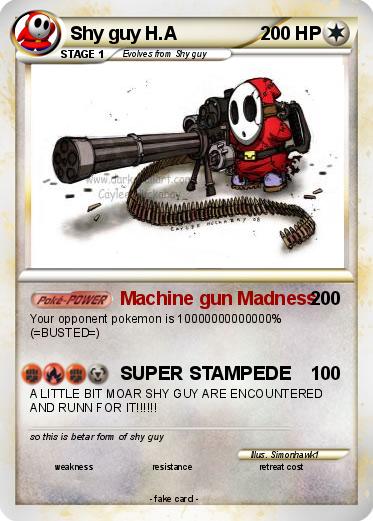 Pokemon Shy guy H.A