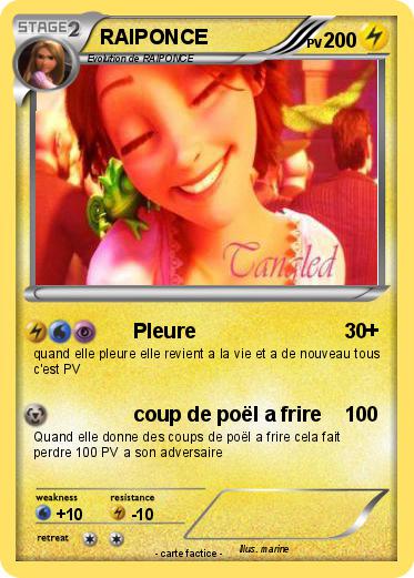 Pokemon RAIPONCE