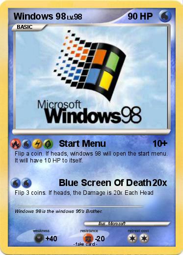 Pokemon Windows 98