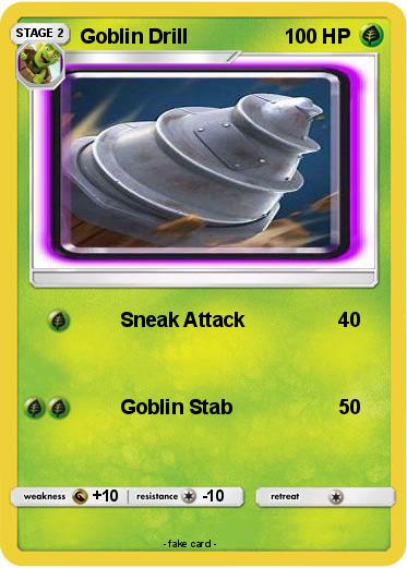 Pokemon Goblin Drill