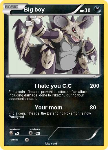 Pokemon Big boy