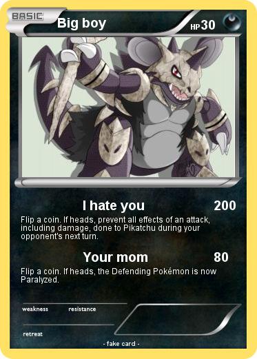Pokemon Big boy