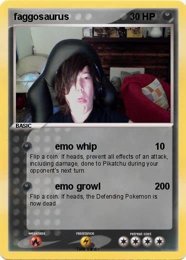 Pokemon faggosaurus