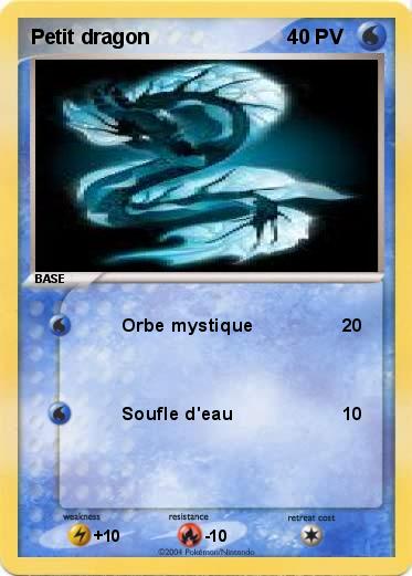 Pokemon Petit dragon