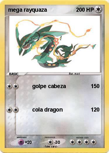 Pokemon mega rayquaza
