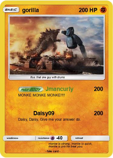 Pokemon gorilla