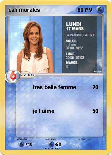 Pokemon cali morales