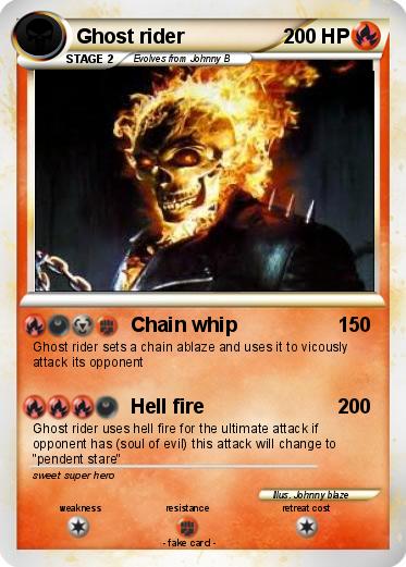 Pokemon Ghost rider