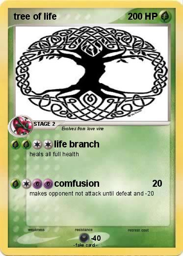Pokemon tree of life
