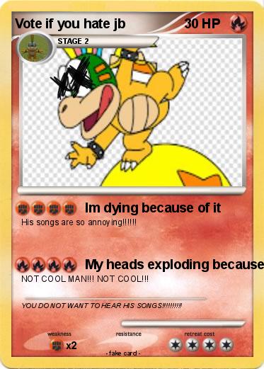 Pokemon Vote if you hate jb