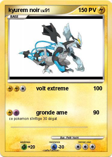 Pokemon kyurem noir