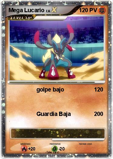 Pokemon Mega Lucario