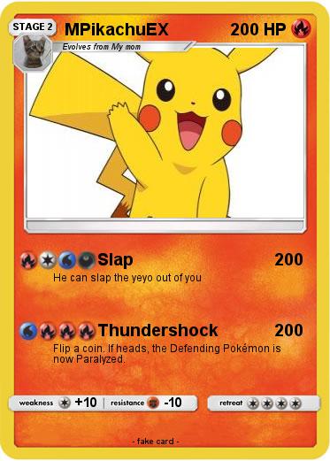 Pokemon MPikachuEX