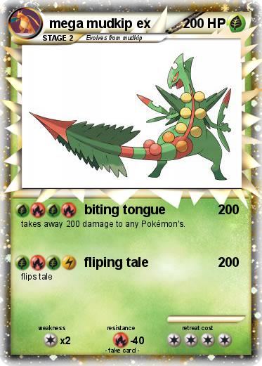 Pokemon mega mudkip ex