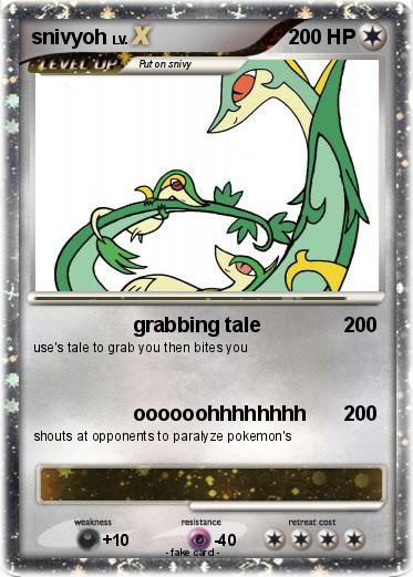 Pokemon snivyoh