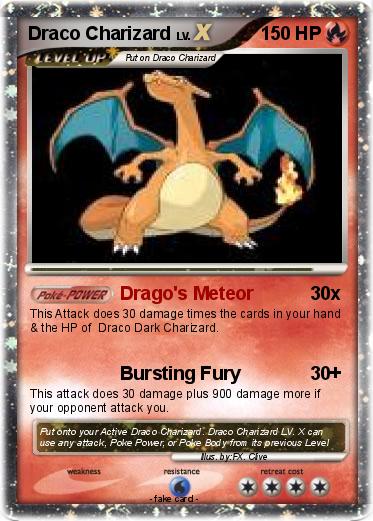 Pokemon Draco Charizard