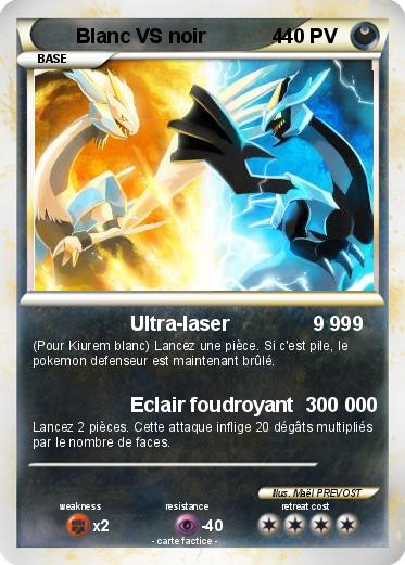 Pokemon Blanc VS noir            4