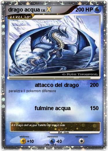 Pokemon drago acqua