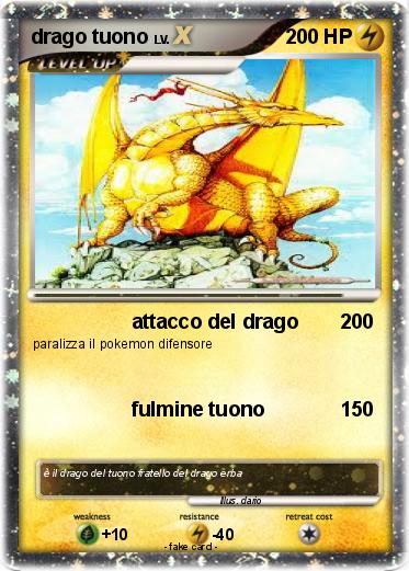 Pokemon drago tuono