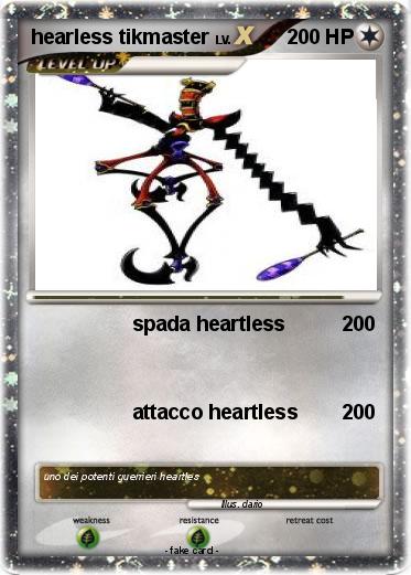 Pokemon hearless tikmaster