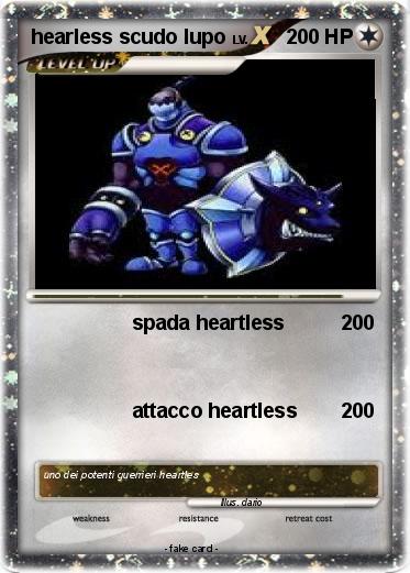 Pokemon hearless scudo lupo