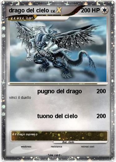 Pokemon drago del cielo