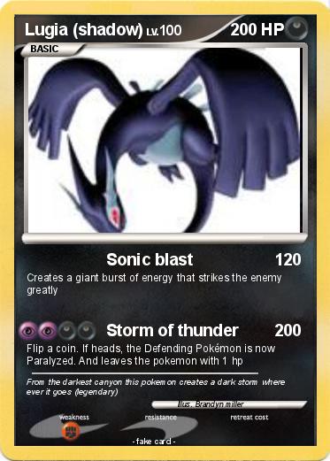 Pokemon Lugia (shadow)