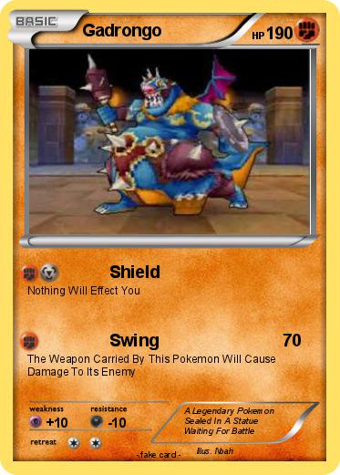 Pokemon Gadrongo