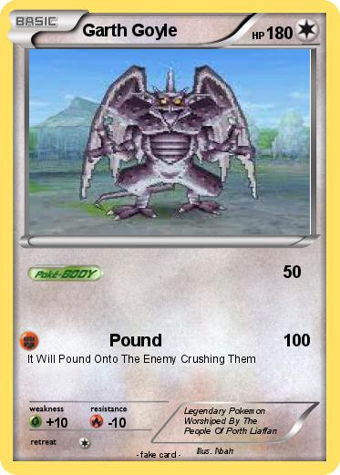 Pokemon Garth Goyle