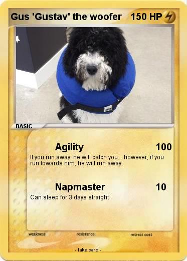 Pokemon Gus 'Gustav' the woofer