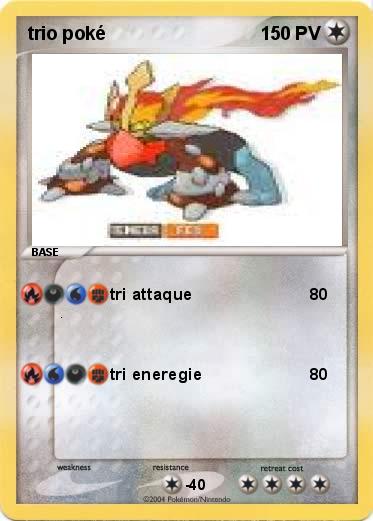 Pokemon trio poké
