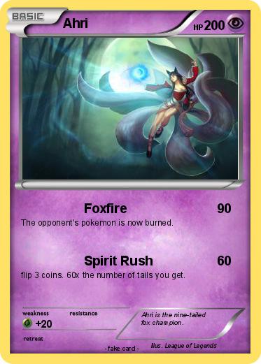 Pokemon Ahri