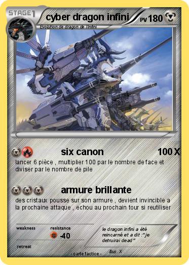 Pokemon cyber dragon infini
