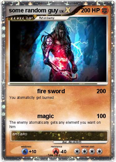 Pokemon some random guy