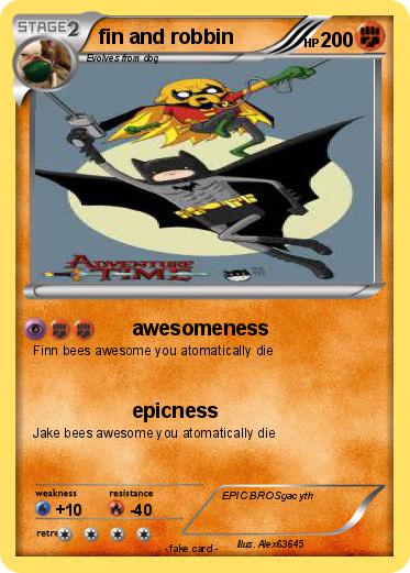 Pokemon fin and robbin