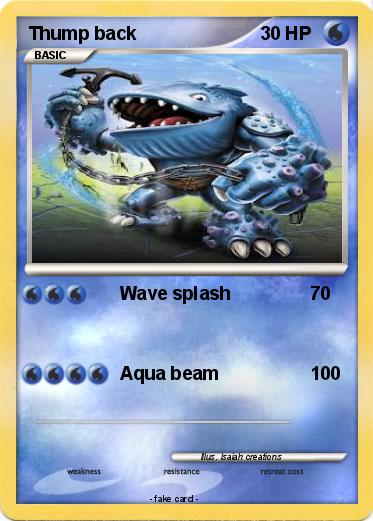 Pokemon Thump back