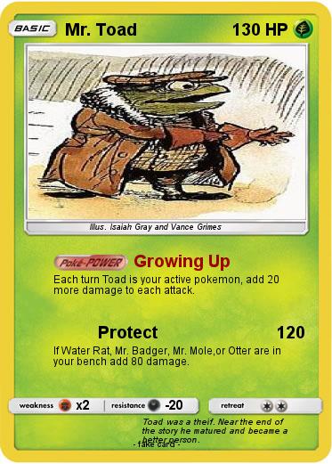 Pokemon Mr. Toad