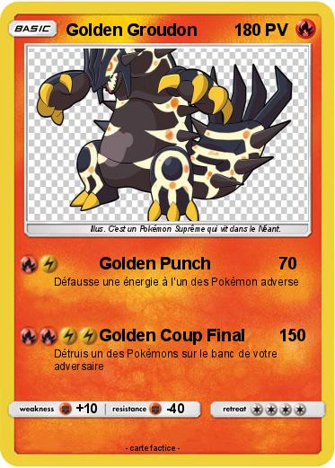 Pokemon Golden Groudon