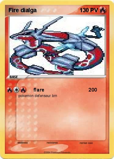 Pokemon Fire dialga