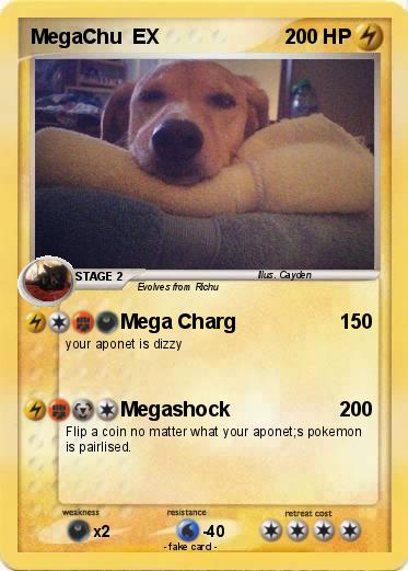 Pokemon MegaChu  EX