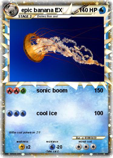 Pokemon epic banana EX