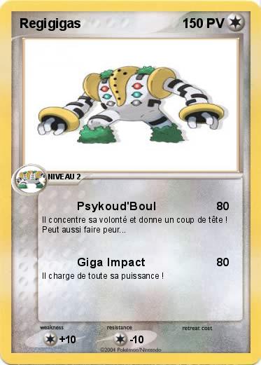 Pokemon Regigigas
