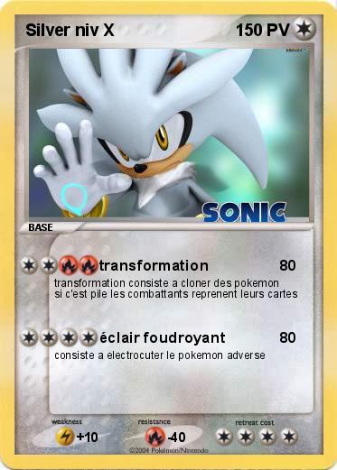 Pokemon Silver niv X