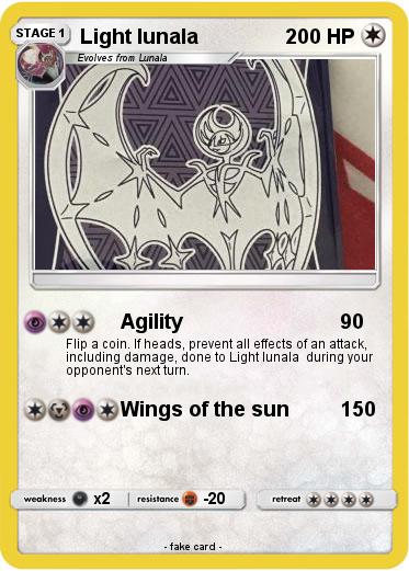 Pokemon Light lunala