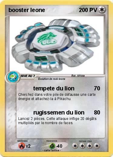 Pokemon booster leone